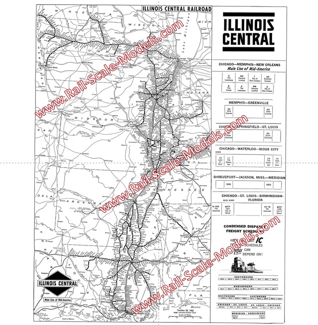 Illinois Central Railroad ~ 1962